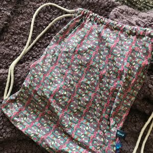 Reversible Maaji drawstring bag